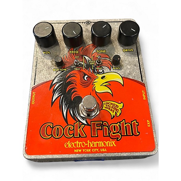 Used Electro-Harmonix Cock Fight Talking Wah Effect Pedal