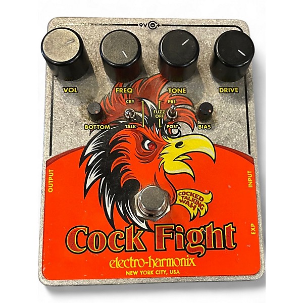 Used Electro-Harmonix Cock Fight Talking Wah Effect Pedal