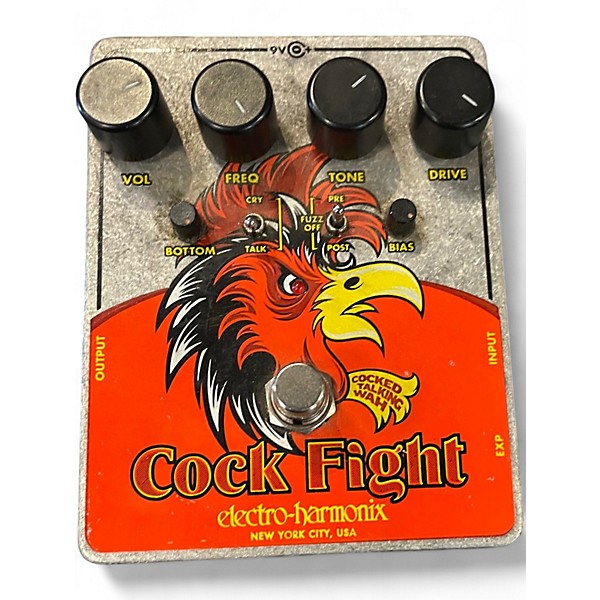 Used Electro-Harmonix Cock Fight Talking Wah Effect Pedal