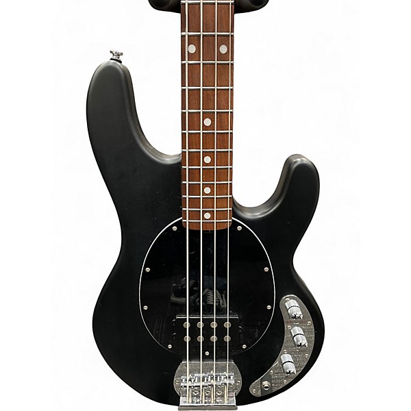 Used Sterling by Music Man Sub Series Stingray Black Electric Bass Guitar