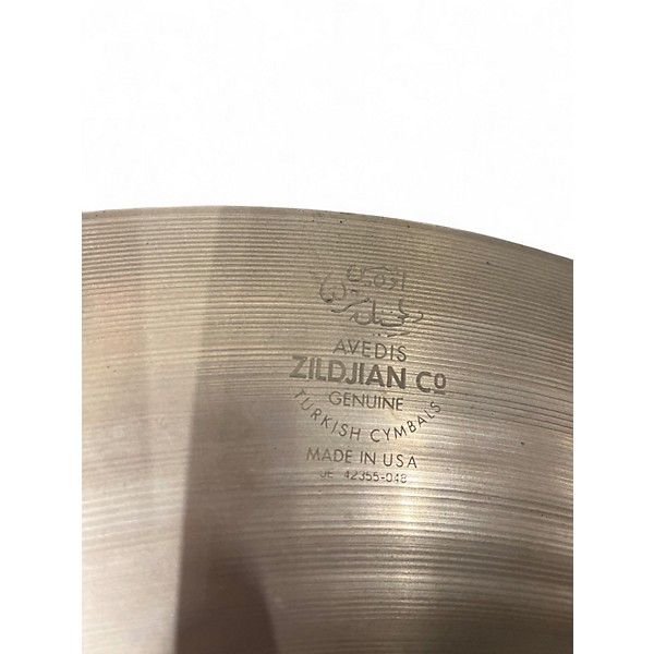 Used Zildjian 22in Avedis 22 custom ride Cymbal