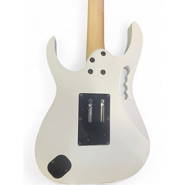 Used Ibanez JEMJR White Solid Body Electric Guitar