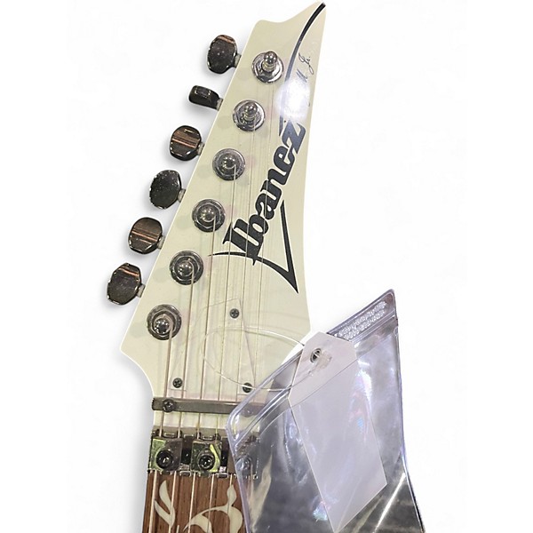 Used Ibanez JEMJR White Solid Body Electric Guitar