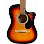 Used Fender FA-125CE 3 Tone Sunburst Acoustic Electric Guitar thumbnail