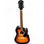 Used Fender FA-125CE 3 Tone Sunburst Acoustic Electric Guitar