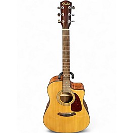 Used Fender CD140SCE Natural Acoustic Electric Guitar