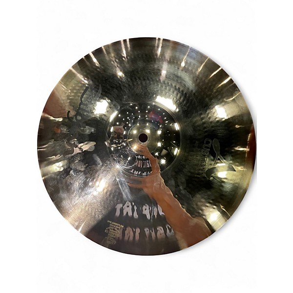 Used Zildjian 14in A Custom Hi Hat Pair Cymbal
