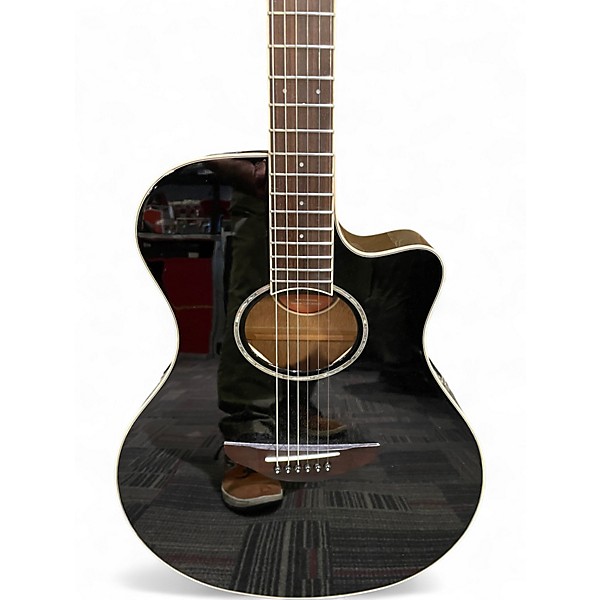 Used Yamaha APX600 Black Acoustic Electric Guitar