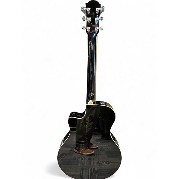 Used Yamaha APX600 Black Acoustic Electric Guitar