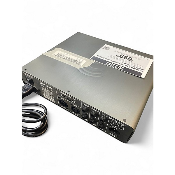 Used Genzler Amplification Magellan 800 Bass Amp Head