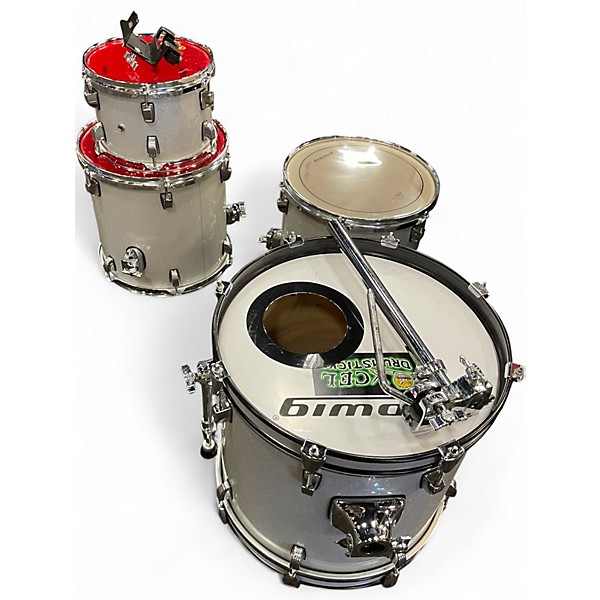 Used Ludwig 4 Piece Breakbeats By Questlove SILVER Drum Kit