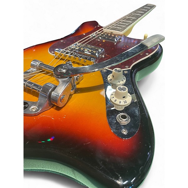 Used Fender Parallel Universe Volume II Maverick Dorado Sunburst Solid Body Electric Guitar