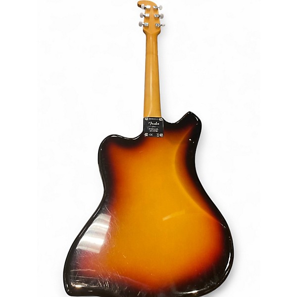 Used Fender Parallel Universe Volume II Maverick Dorado Sunburst Solid Body Electric Guitar