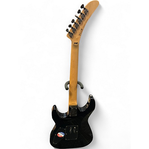Used ESP LTD GL200K George Lynch Kamikaze Black Solid Body Electric Guitar