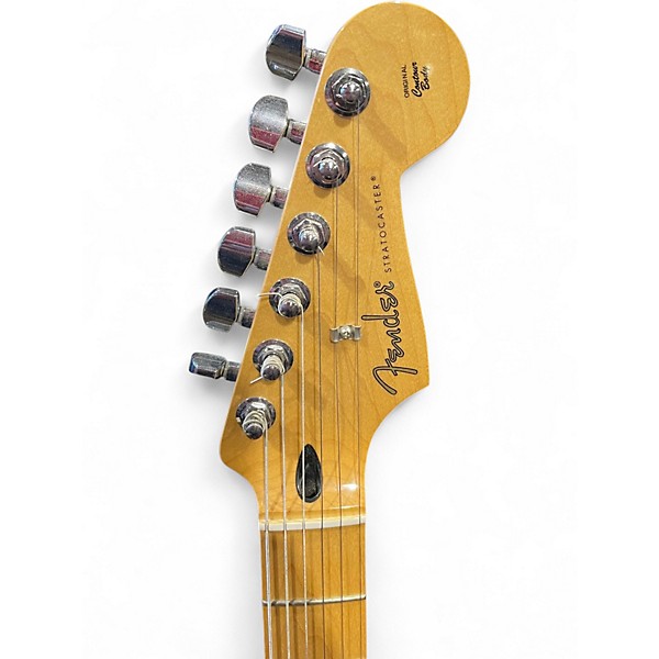 Used Fender Player Plus Stratocaster HSS Blue Burst Solid Body Electric Guitar