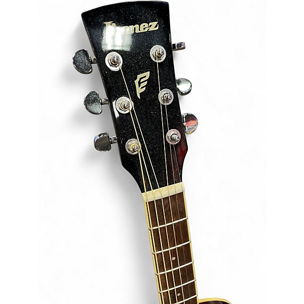 Used Ibanez PN12E 2 Color Sunburst Acoustic Electric Guitar