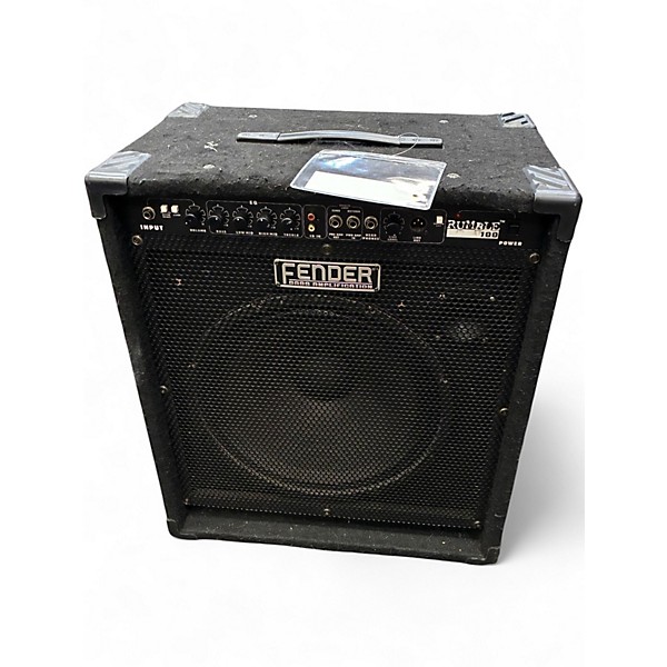 Used Fender Rumble 100 1x15 100W Bass Combo Amp