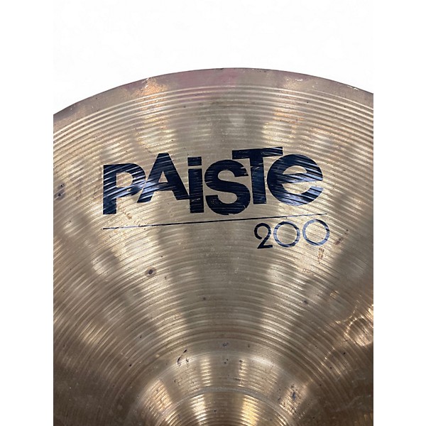 Used Paiste 17in 2002 Crash Cymbal