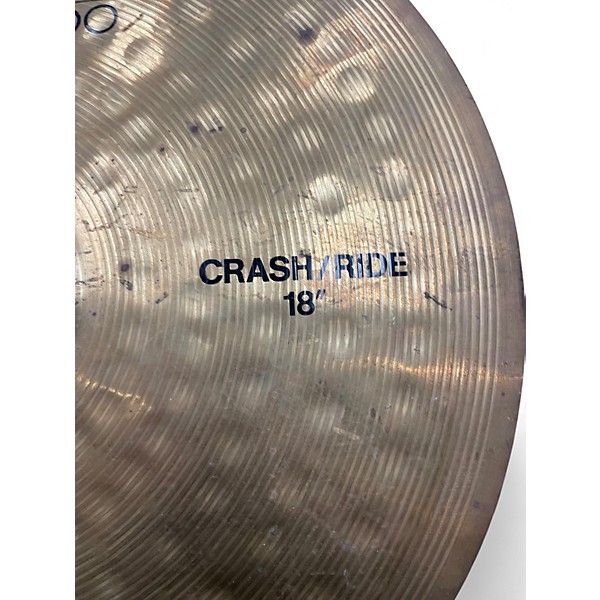 Used Paiste 17in 2002 Crash Cymbal