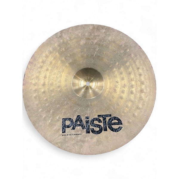 Used Paiste 17in 2002 Crash Cymbal