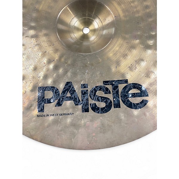 Used Paiste 17in 2002 Crash Cymbal