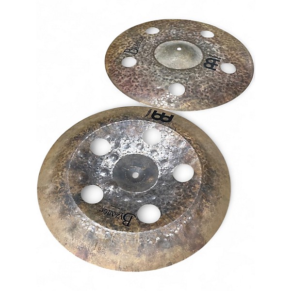 Used MEINL 2 Piece Matt Garstka Artist Concept Model Byzance Fat Stack Cymbal