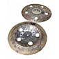 Used MEINL 2 Piece Matt Garstka Artist Concept Model Byzance Fat Stack Cymbal