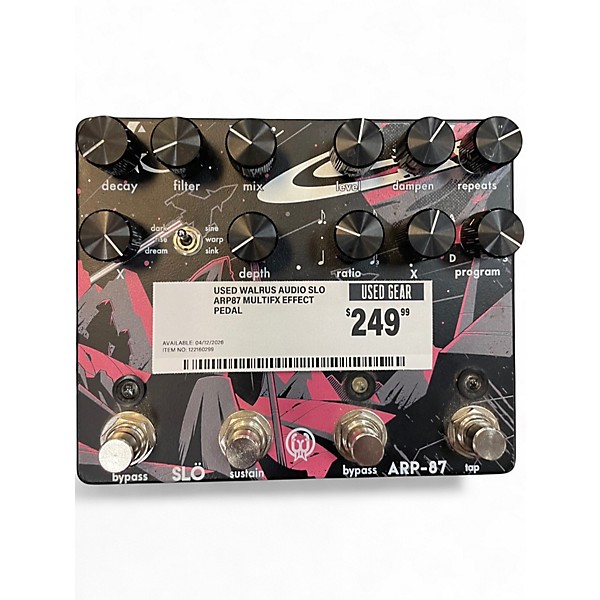 Used Walrus Audio SLO ARP87 MULTIFX Effect Pedal