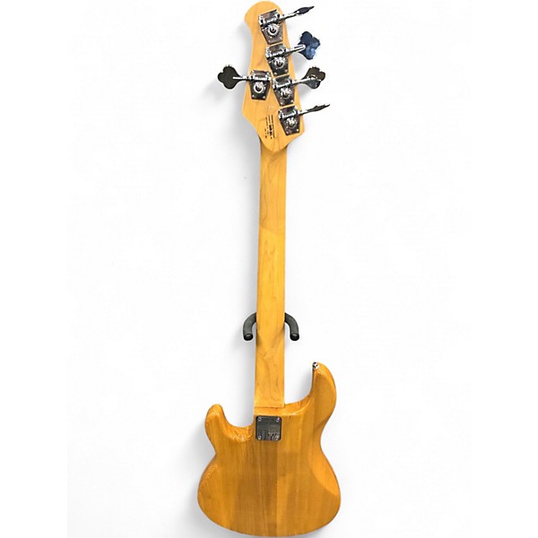 Used Ernie Ball OP Sting Ray Natural Electric Bass Guitar