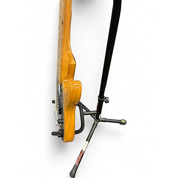 Used Ernie Ball OP Sting Ray Natural Electric Bass Guitar