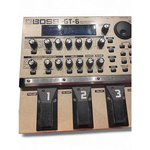 Used BOSS GT6 Guitar Effect Processor