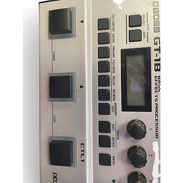 Used BOSS GT1B Bass Effect Pedal