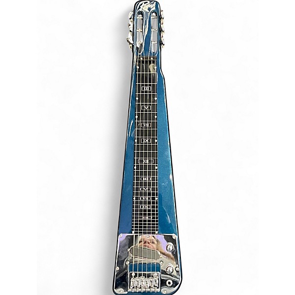 Used Rogue RLS1 METALLIC BLUE Lap Steel