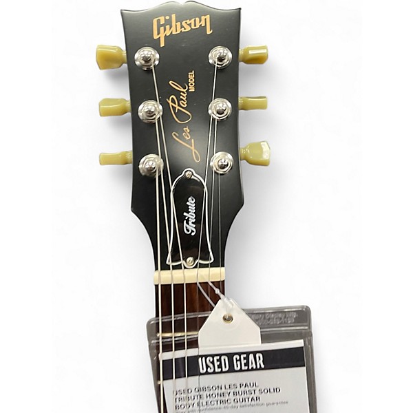 Used Gibson Les Paul Tribute Honey Burst Solid Body Electric Guitar