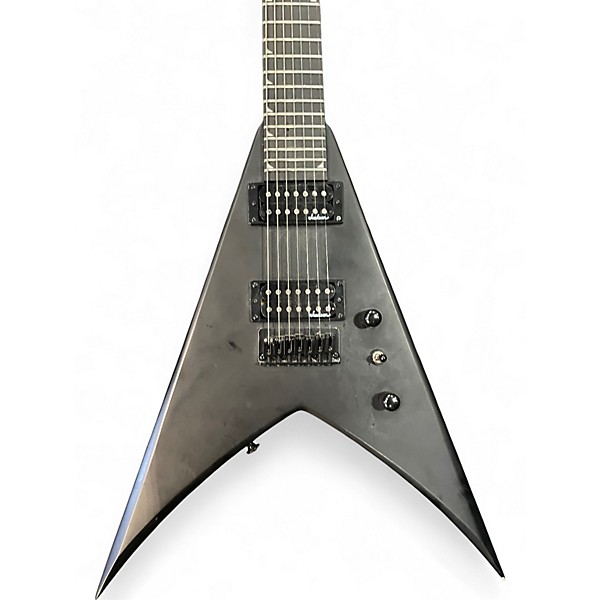 Used Jackson JS227 King V Black Solid Body Electric Guitar