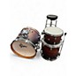 Used Gretsch Drums 3 Piece Catalina Club Series Trans Brown Drum Kit