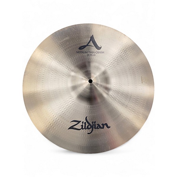 Used Zildjian 18in A Series Medium Thin Crash Cymbal