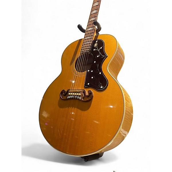 Used Gibson J-150 JUMBO Natural Acoustic Electric Guitar
