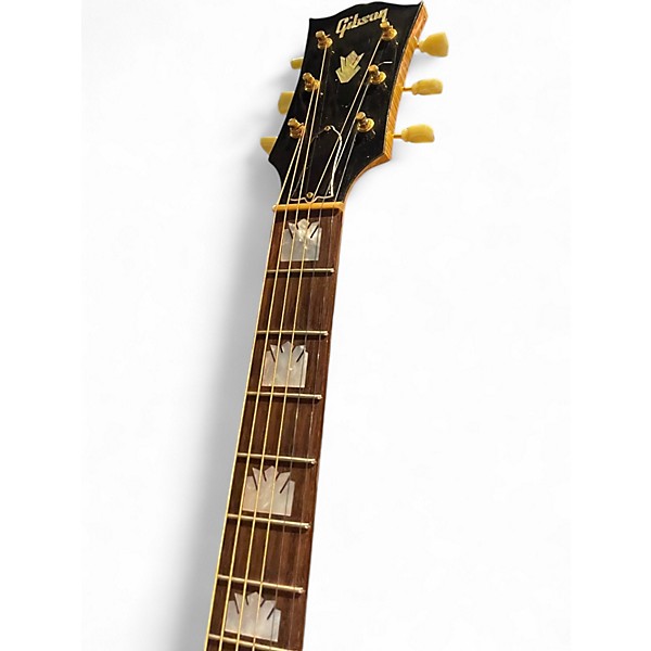 Used Gibson J-150 JUMBO Natural Acoustic Electric Guitar