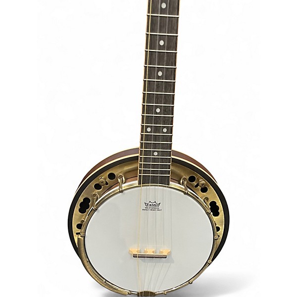 Used Caraya FM RESONATOR BANJO UKELELE Natural Banjolele