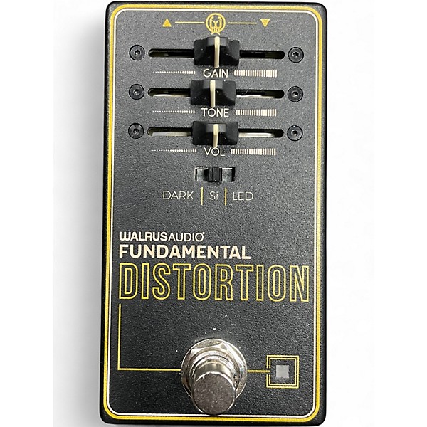 Used Walrus Audio FUNDAMENTAL DISTORTION Effect Pedal