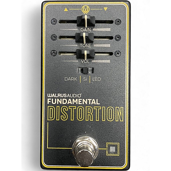Used Walrus Audio FUNDAMENTAL DISTORTION Effect Pedal