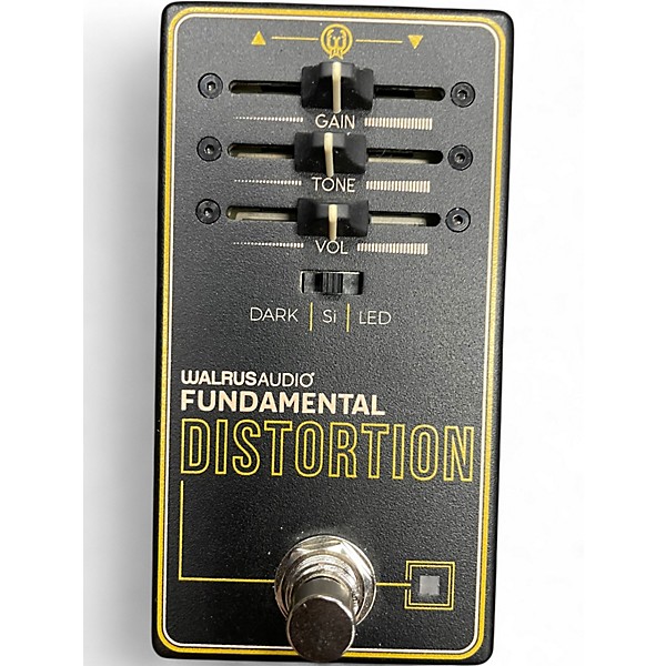 Used Walrus Audio FUNDAMENTAL DISTORTION Effect Pedal