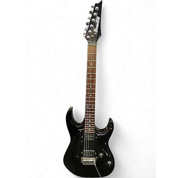 Used Ibanez Gio Black Solid Body Electric Guitar
