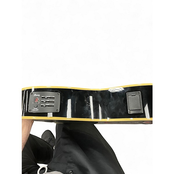 Used Ibanez  TYC10EBK Black Acoustic Electric Guitar