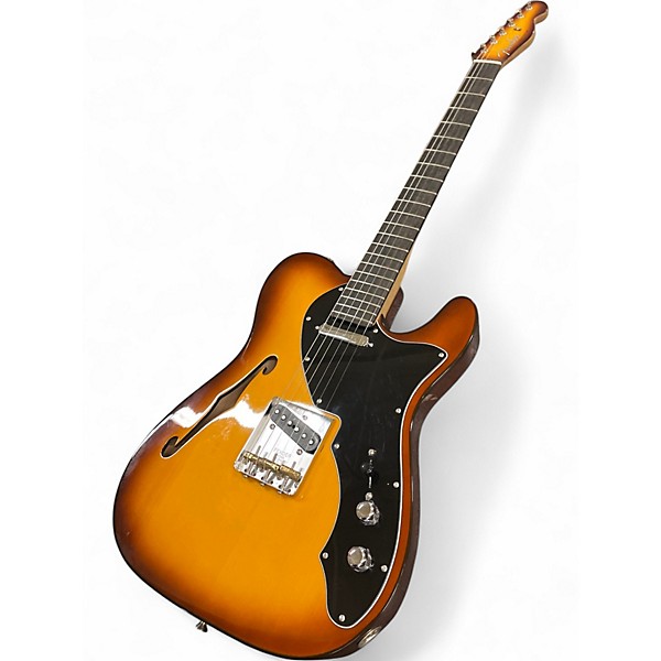 Used Fender SUONA TELECASTER THINLINE VIOLIN BURST Hollow Body Electric Guitar