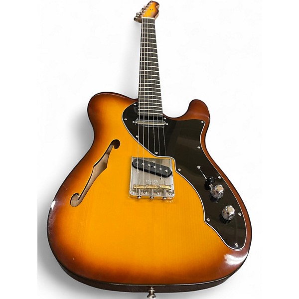 Used Fender SUONA TELECASTER THINLINE VIOLIN BURST Hollow Body Electric Guitar