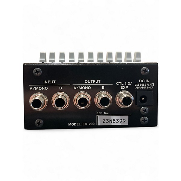 Used BOSS EQ200 Graphic Equalizer Pedal