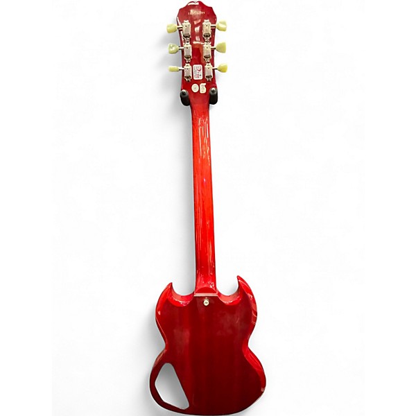 Used Epiphone SG Pro Red Solid Body Electric Guitar