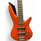 Used Ibanez SR300 Metallic Orange Electric Bass Guitar
